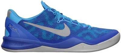 Pre-owned Nike Men's  Kobe 8 Sneakers In Blue Glow/strata Grey/game Royal