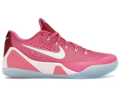 Pre-owned Nike Men's  Kobe 9 Em Low Protro Kay Yow Think Pink Sneakers In Pinksicle/white/pink Foam In Multi