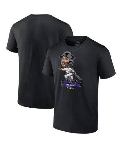 Nike Men's  Kris Bryant Black Colorado Rockies Bobblehead T-shirt