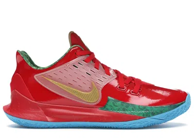Pre-owned Nike Men's  Kyrie 2 Low Spongebob Mr Krabs Sneakers In University Red/metallic Gold