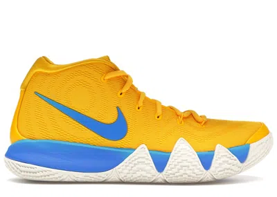 Pre-owned Nike Men's  Kyrie 4 Kix Sneakers In Amarillo In Yellow