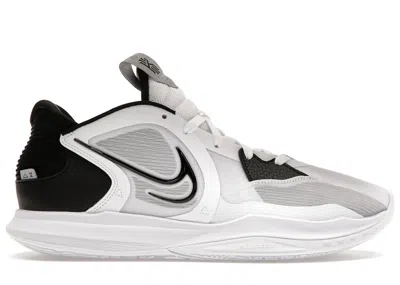 Pre-owned Nike Men's  Kyrie 5 Low Black Sneakers In White/wolf Grey In Gray