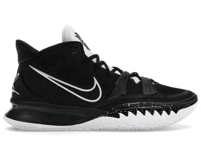 Pre-owned Nike Men's  Kyrie 7 Tb Swoosh Sneakers In Black/white In Multi