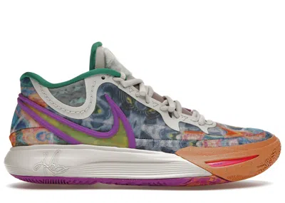 Pre-owned Nike Men's  Kyrie 8 Circle Of Life Sneakers In Light Bone/yellow Strike/malachite In Multi