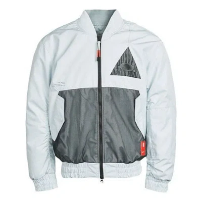 Nike Men's  Kyrie Basketball Sports Mesh Patchwork Print Pattern Woven Baseball Padded White Gold Col In Gray