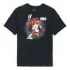 Nike Men's  Kyrie Logo Basketball Sports Printing Round Neck Short Sleeve Black T-shirt In Black