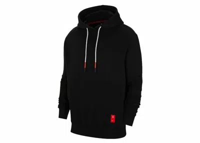Pre-owned Nike Men's  Kyrie Pullover Hoodie In Black/red/white In Multi
