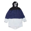 Nike Men's  Lab Colorblock Sports Hooded Windbreaker Jacket Multicolor 'black Navy Grey' In Blue