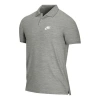 Nike Men's  Lapel Short Sleeve Gray Polo Shirt In Gray