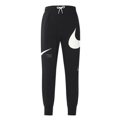 Nike Men's  Large Logo Lacing Knit Bundle Feet Sports Pants/trousers/joggers Autumn Black