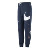 Nike Men's  Large Logo Lacing Knit Bundle Feet Sports Pants/trousers/joggers Blue