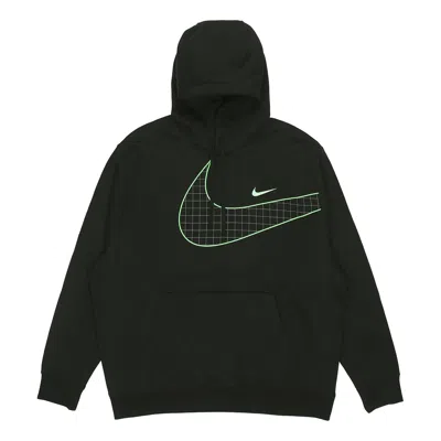 Nike Men's  Large Logo Printing Sports Knit Black
