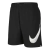 Nike Men's  Large Swoosh Sports Black Shorts
