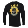 Nike Men's  Lbj Nk Lion Ls Max90 Tee Alphabet Printing Sports Round Neck Long Sleeves Black T-shirt