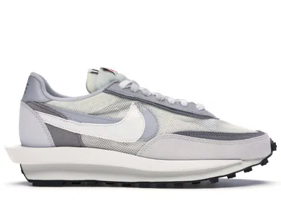 Pre-owned Nike Men's  Ld Waffle Sacai Summit Sneakers In Summit White/wolf Grey In Multi