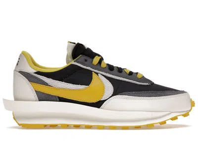 Pre-owned Nike Men's  Ld Waffle Sacai Undercover Bright Citron Sneakers In Black/sail/dark Grey