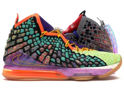 Pre-owned Nike Men's  Lebron 17 What The Sneakers