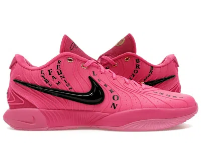 Pre-owned Nike Men's  Lebron 21 Eybl Sneakers In Laser Fuchsia/black
