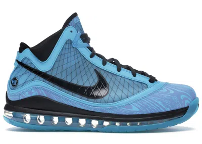 Pre-owned Nike Men's  Lebron 7 Allstar (2020) Sneakers In Chlorine Blue/black/copa In Multi