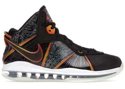 Pre-owned Nike Men's  Lebron 8 Space Jam Sneakers In Black/white
