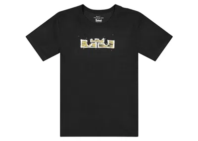Pre-owned Nike Men's  Lebron James Etched Logo Drifit T-shirt In Black