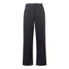 Nike Men's  Life Solid Color Logo Printing Loose Straight Casual Pants/trousers Black
