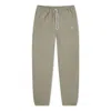 Nike Men's  Logo Embroidered Bundle Feet Casual Solid Color Sports Pants/trousers/joggers Gray In Brown