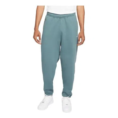 Nike Men's  Logo Embroidered Casual Solid Color Sports Pants/trousers/joggers Blue