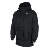 Nike Men's  Logo Printing Big Pocket Sports Hooded Jacket In Black