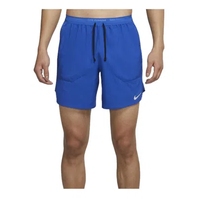Nike Men's  Logo Printing Solid Color Casual Shorts Game Sapphire In Blue