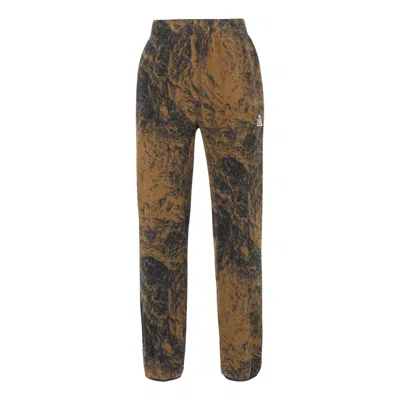 Nike Men's  Loose Elastic Waistband Sports Pants/trousers/joggers Brown