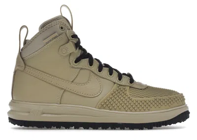 Pre-owned Nike Men's  Lunar Force 1 Duckboot Sneakers In Tan/black In Multi