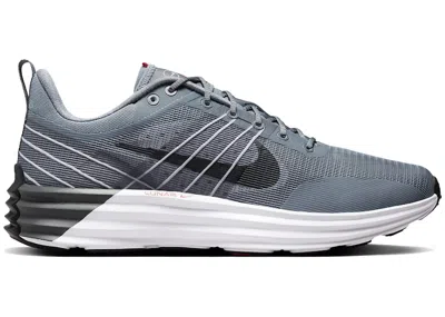 Pre-owned Nike Men's  Lunar Roam Sneakers In Cool Grey/wolf Grey/university Red