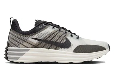 Pre-owned Nike Men's  Lunar Roam Sneakers In Summit White/black/light Smoke Grey