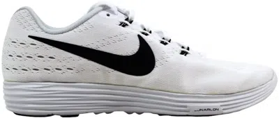 Pre-owned Nike Men's  Lunartempo 2 Sneakers In White/black/pure Platinum In Multi