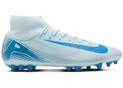 Pre-owned Nike Men's  Mercurial Superfly 10 Academy Ag Sneakers In Glacier Blue/blue Orbit