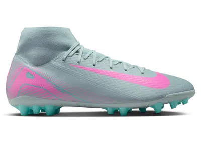 Pre-owned Nike Men's  Mercurial Superfly 10 Academy Ag Sneakers In Ocean Cube/pink Blast In Multi