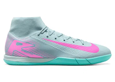Pre-owned Nike Men's  Mercurial Superfly 10 Academy Ic Prism Pack Sneakers In Ocean Cube/pink Blast