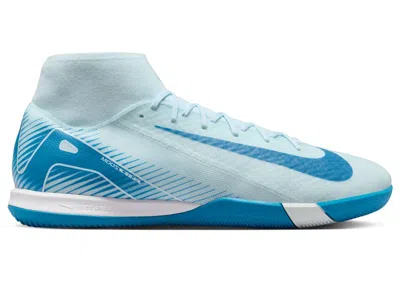 Pre-owned Nike Men's  Mercurial Superfly 10 Academy Ic Sneakers In Glacier Blue/blue Orbit