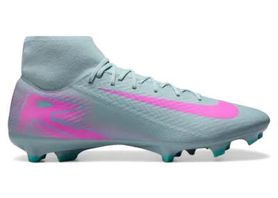 Pre-owned Nike Men's  Mercurial Superfly 10 Academy Mg Prism Pack Sneakers In Ocean Cube/pink Blast