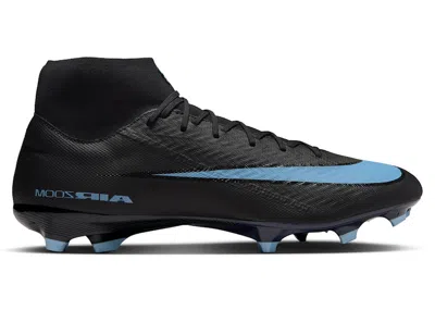 Pre-owned Nike Men's  Mercurial Superfly 10 Academy Mg Shadow Pack Sneakers In Black/ice Blue In Multi