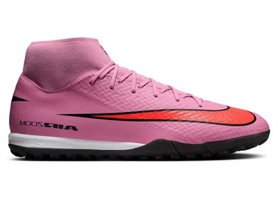 Pre-owned Nike Men's  Mercurial Superfly 10 Academy Tf Scary Good Pack Sneakers In Magic Flamingo/total Crimson In Multi