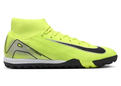 Pre-owned Nike Men's  Mercurial Superfly 10 Academy Tf Sneakers In Volt/black