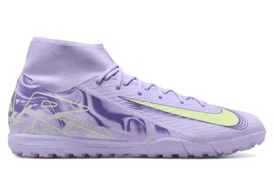 Pre-owned Nike Men's  Mercurial Superfly 10 Academy Tf United Pack Sneakers In Purple Agate/barely Volt