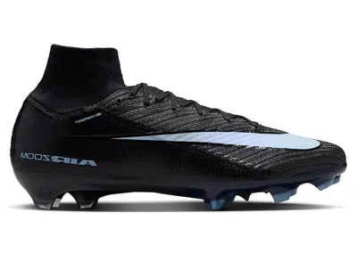 Pre-owned Nike Men's  Mercurial Superfly 10 Elite Fg Shadow Pack Sneakers In Black/ice Blue In Multi