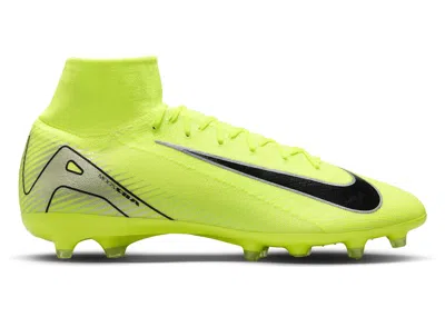 Pre-owned Nike Men's  Mercurial Superfly 10 Pro Ag Sneakers In Volt/black