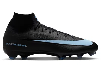 Pre-owned Nike Men's  Mercurial Superfly 10 Pro Fg Shadow Pack Sneakers In Black/ice Blue In Multi