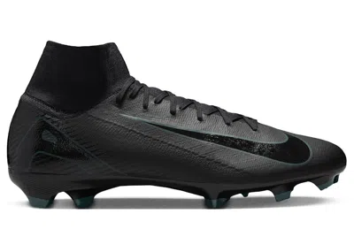 Pre-owned Nike Men's  Mercurial Superfly 10 Pro Fg Sneakers In Black/deep Jungle