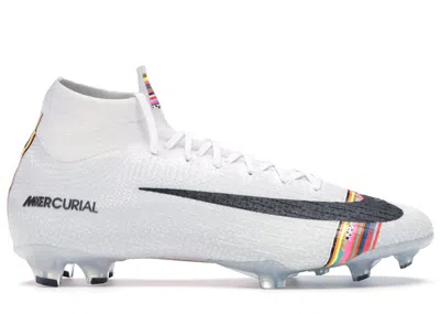 Pre-owned Nike Men's  Mercurial Superfly 360 Elite Fg Lvl Up Sneakers In Pure Platinum/white/black In Multi