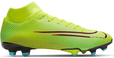 Pre-owned Nike Men's  Mercurial Superfly 7 Academy Mds Mg Sneakers In Lemon Venom/aurora/black In Multi